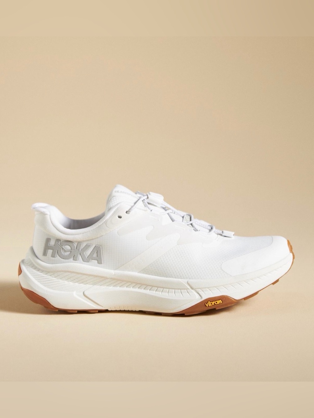 HOKA White Women’s Transport Lightweight Road Running Shoes